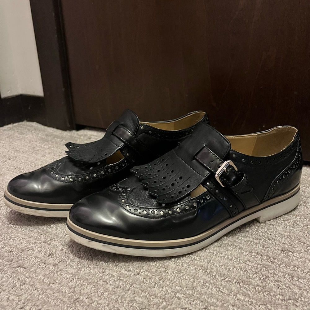Geox Leather Oxfords